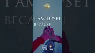 💫Workbook Lesson 6: I am upset because I see something that is not there. #acim #acourseinmiracles