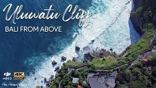 Cinematic 4K Aerial View : Uluwatu Cliff, Bali, Indonesia (DJI Mini 2)