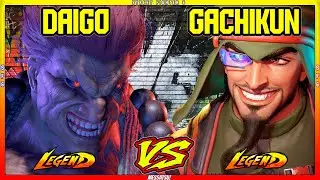 SF6 Daigo (Akuma) VS Gachikun (Rashid) + Jojo Taro (Akuma)💥Messatsu💥
