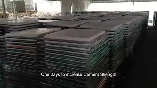 MM800 GRC floor tile making machine from Zhengzhou Man Machinery, China
