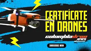 Somos l&iacute;deres en CERTIFICACI&Oacute;N y ENTRENAMIENTO de Pilotos de Drones