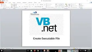 EXE creation in VB.NET