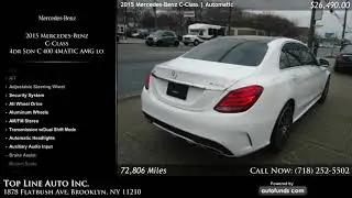 Used 2015 Mercedes-Benz C-Class | Top Line Auto Inc., Brooklyn, NY