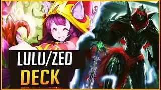 LULU & ZED COMBO! NINJA SCHWARZENEGGER Deck - Legends of Runeterra 1.15 Ranked Matches