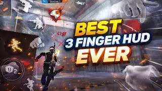 Best 3 Finger HUD Ever |বেস্ট ৩ ফিঙ্গার সেটিংস | HUD Code | Free Fire | 4 Flag Gamer HUD|