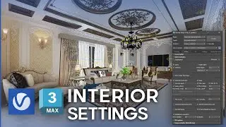 Realistic Interior Rendering Tutorials | 3ds Max 2025 & V-Ray 7
