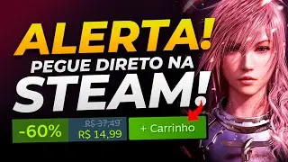 ⚠️ALERTA! Jogos AAA GRANDES por MENOS de 15 REAIS DIRETO na Steam e Jogos BRABOS por at&eacute; R$7,00