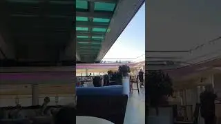 Marella Explorer,  Mediterranean bar roof closing