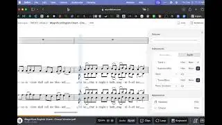 Soundslice Tutorial 5 - More Settings In The Right Hand Menu