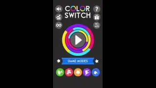 Обзор игры Color Switch. Игра Time killer.