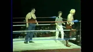 Doctor Gary Grahm vs Yukon moose Cholak   WWA   All Star Championship Wrestling