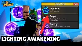 ⚡Awakening Lighting Blox Fruits Admin Pannel! FULL GUIDE