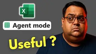 Excel AI: НОВЫЙ режим агента (убийца второго пилота?) | Финансовые модели, панели мониторинга и к...