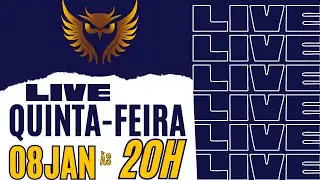 ACABOU A ALTA DO IBOV? - LIVE 08/01- Giro de Mercado + Macro