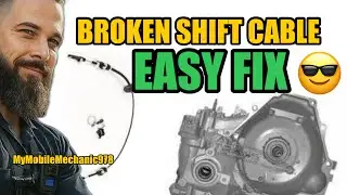 2016 Ford transit connect : broken shift cable (repair) 
