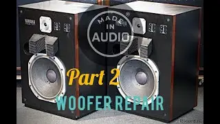 Юрий Теплов II Yamaha FX-1 II Woofer Repair II Part 2 II InAudio