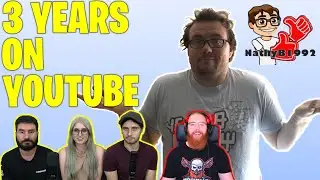 LOOKING BACK AT MY 3 YEARS ON YOUTUBE! ft. GamerJoob and Moshman