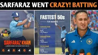 सरफराज खान DESTROYS अभिषेक शर्मा 30 Runs in One Over Fastest List-A Fifty Ever#indiancricket 