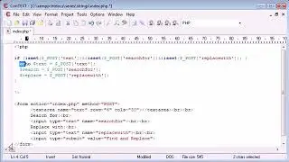 PHP 55  Creating a Find and Replace Application Part 2