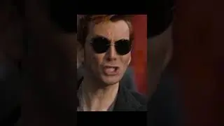 Кроули убегает на Альфа Центури #goodomens #davidtennant #tv #clips #popular #funny #humor #memes