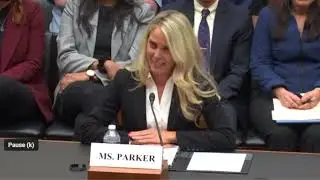 Weaponization Hearing Testimony - Ms Parker Former FBI Agent