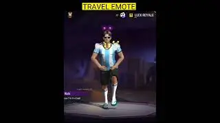 #shorts TRAVEL EMOTE #freefire #freefiremax #gaming