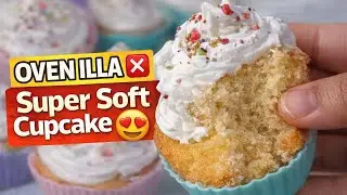 🎂 ഓവൻ ഇല്ല മുട്ട ഇല്ല Super Soft Cupcake 😍 Eggless Cupcake Without Oven  Cupcake Recipe Malayalam 