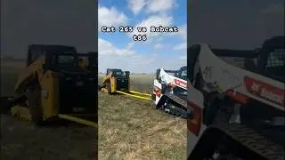 I didn&rsquo;t expect this at ALL! Cat 265 vs Bobcat T86 #shortsvideo #automobile #caterpillar #bobcat