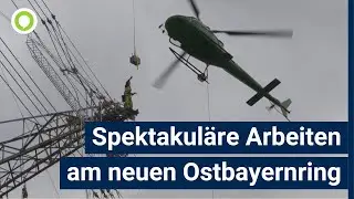 Spektakuläre Arbeiten am neuen Ostbayernring