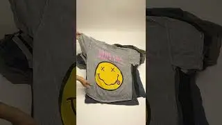 Recycle & Good Nirvana & Sublime T-Shirts C0328240-16 43 pcs 15 lbs Wholesale at Tiedemann Globe