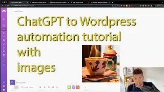 Step by step Make.com ChatGPT Wordpress automation with DALL-E image