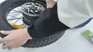 HOW TO: replace the tire of fat tire e-bikes