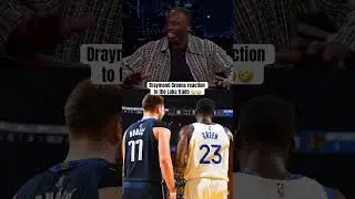 Draymond Greens first reaction to the Luka Doncic trade 😳😂
