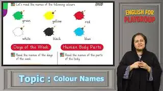 **English 3+ Kids Learning | Colors | Teacher Guide**