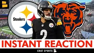 Steelers News: INSTANT REACTION After 31-28 LOSS vs. The Bears | Rudolph Falls Short In The Clutch