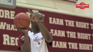 Calbert Cheaney Teaches Margo how to Shoot a Jump Shot