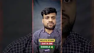Delete Store Data On Google Site😱 #google #shorts #short #tech #settings #howto #qtricks #tips