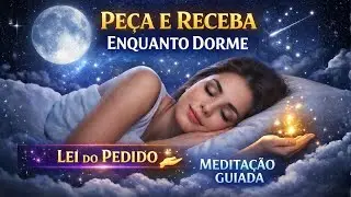 🌙 Peça e Receba Enquanto Dorme - Lei do Pedido - Meditação Guiada para Sono Profundo