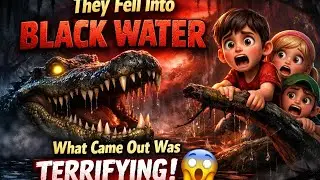 &ldquo;They Fell Into Black Water&hellip; What Came Out Was Terrifying 😱 | 3D Cartoon&rdquo;