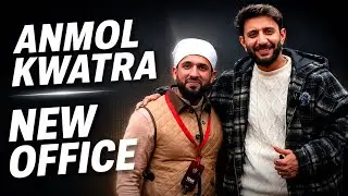 Anmol Kwatra New Office Surprise 😳 | Opening Ceremony 2026 | New Podcast Studio Tour | KAMZINKZONE
