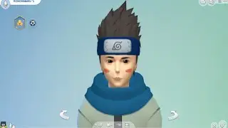 KONOHAMARU THE SIMS 4 CAS ANIME CHARACTOR NARUTO SHIPPUDEN SARUTOBI KONOHAMARU