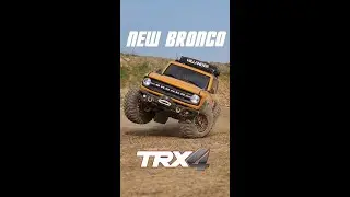 RC Car Traxxas TRX4 2021 Ford Bronco Dirt Drift