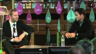 Web Summit 2014. Sports Stage. Ger Gilroy and Jeremy Bloom.