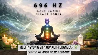 696 Hz Kalp Bakımı (Heart Care)  🌿 Meditasyon / Meditation 🌿