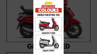 HERO DESTINI 110 COLOURS OPTIONS TO CHOOSE| #automobil #auto #bike #hero #herodestini #destini