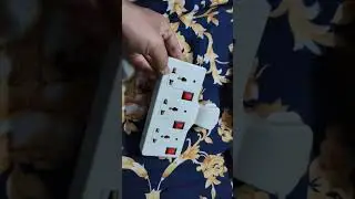 Digiway 3 Universal socket 3 switch multi plug extension board @MusicAsiaYt @MilanStyle077