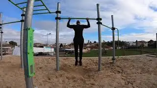 Classic 5MD Calisthenics:50 Pull ups + 100 Push Ups. Calistenia Street Workout