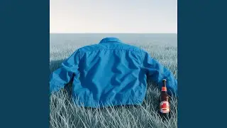 Blaue Jacke