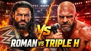 Roman Reigns vs Triple H 🔥 WWE 2K25 Dream Match | Full Fight / 84-365 days......