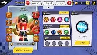 (blockman go garena) got 3 new red skill 😱 anime all star blockman go